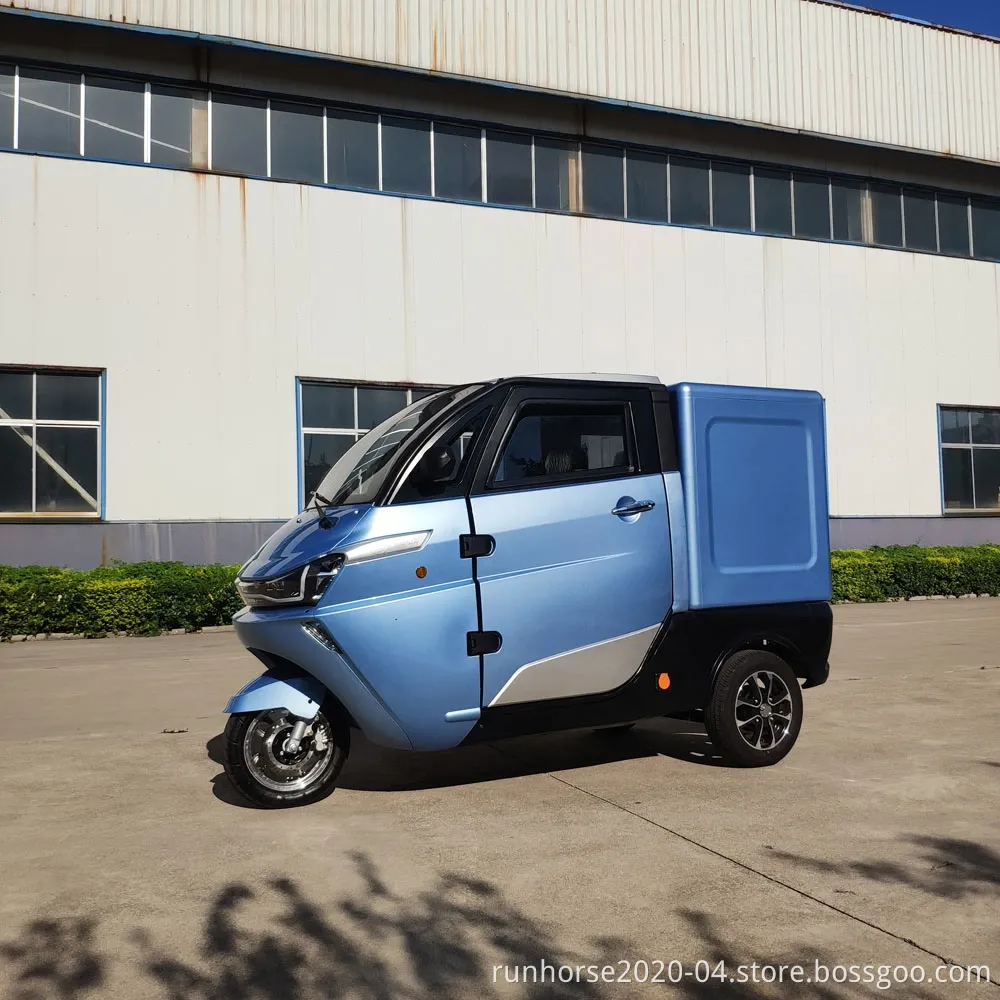 EEC Coc Ce L6e Closed Driver 3 Wheel Cargo Motorcycle